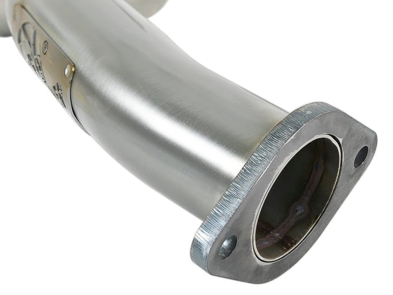 aFe POWER Takeda 2.5in 304 SS Axle - Back Exhaust w/ Black Tips 17 - 19 Infiniti Q60 V6 - 3.0L (tt) - My Store