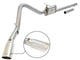 aFe MACHForce XP Exhaust 3in - 3.5in SS Single Side Ext CB w/ Polish Tip 99 - 04 Ford F - 250 V8 5.4L/6.8L - My Store