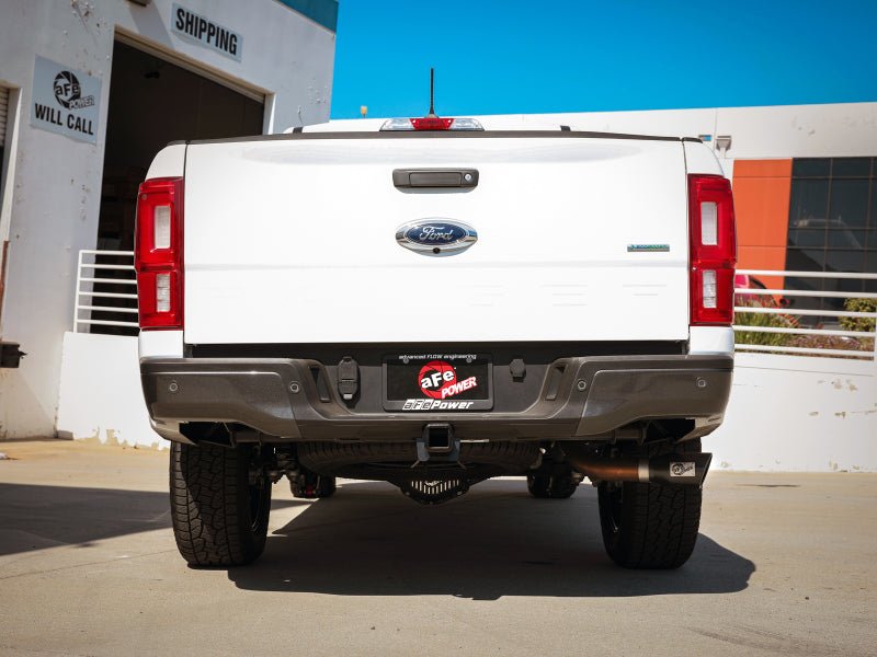 aFe Apollo GT Series 3in 409 SS Axle - Back Exhaust 2019 Ford Ranger 2.3L w/ Black Tips - My Store
