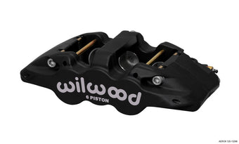 compare product Wilwood Caliper-Aero6-L/H - Black Anodize 1.75/1.38/1.38in Pistons 1.25in Disc