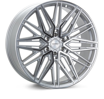 compare product Vossen HF6-5 22x12 / 6x135 / ET-44 / Ultra Deep Face / 87.1 - Silver Polished Wheel