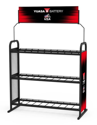 compare product Yuasa Small Battery Rack (Holds 8-12 Batteries)