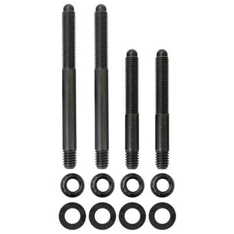 compare product Moroso 2PC 5/16in-24 x 2.5in & 2 PC 5/16in-24 X 3.5in Long 12-Point Nuts Carb Stud Kit w/Bracket