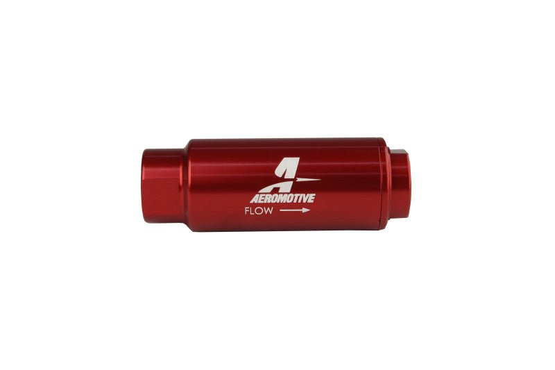 Aeromotive SS Series In - Line Fuel Filter - 3/8in NPT - 40 Micron Fabric Element - My Store