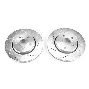 compare product Power Stop 18-19 Toyota C-HR Front Evolution Drilled & Slotted Rotors - Pair