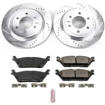 compare product Power Stop 2018 Ford Expedition Rear Z23 Evolution Sport Brake Kit