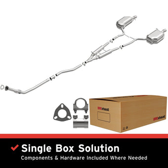 compare product BRExhaust 04-05 Audi A4 Quatro 1.8L Exhaust Kit