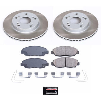 compare product Power Stop 12-15 Honda Civic Front Semi-Coated Rotor Kit