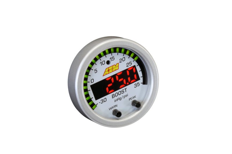AEM X - Series Boost Pressure - 30inHg 35psi Gauge - My Store