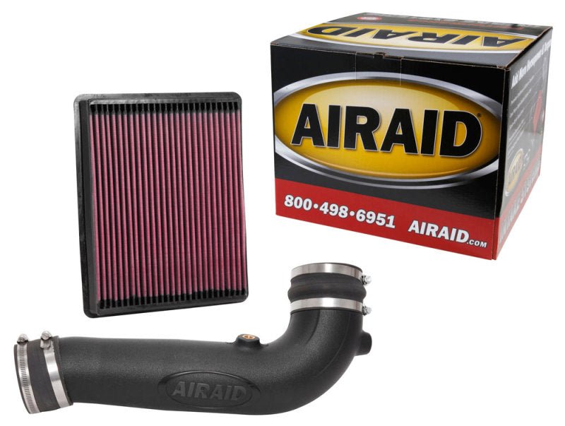 Airaid 17 - 18 GMC Sierra/Yukon V8 - 6.2L F/I Jr Intake Kit - Oiled / Red Media - My Store