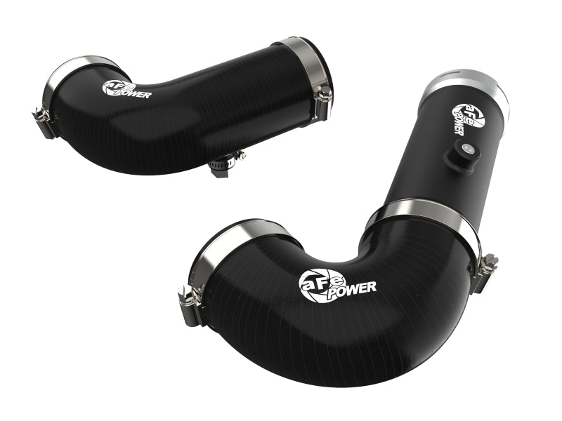 aFe BladeRunner Intercooler Hot & Cold Side Tubes Combo 20 - 21 GM Trucks 3.0L (td) - Black - My Store