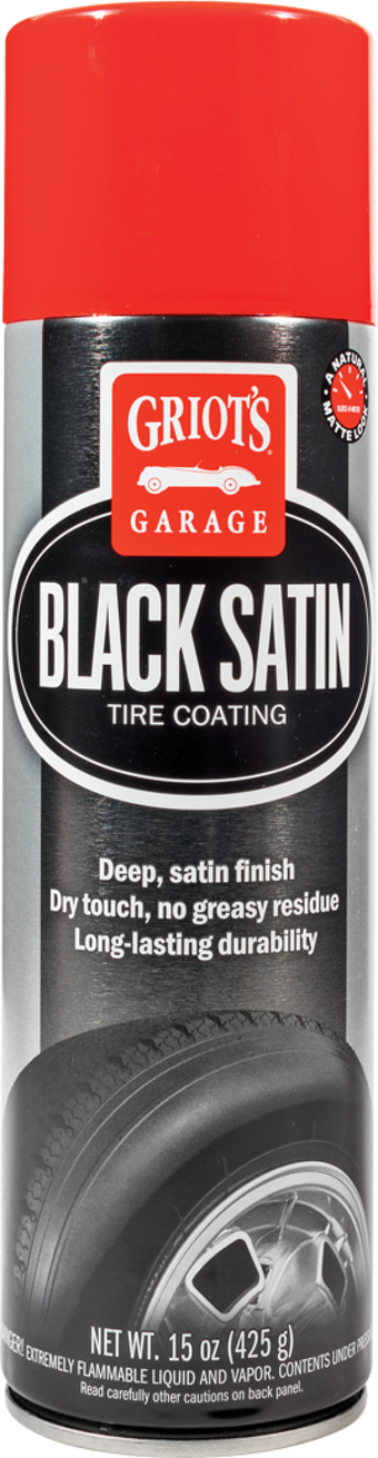 compare product Griots Garage Black Satin Tire Coating - 15oz (Aerosol)