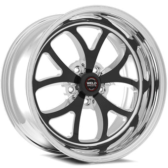 compare product Weld S76 17x9 / 5x120mm BP / 6.8in. BS Black Wheel (Medium Pad) - Non-Beadlock