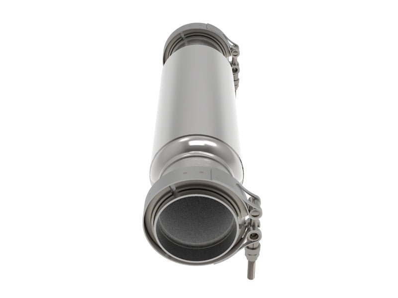 aFe MACH Force - Xp Resonator 3 IN Inlet/Outlet x 4 IN Dia. x 12 IN Body x 16 IN Overall Length - My Store