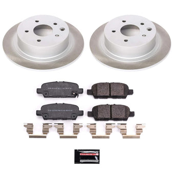 compare product Power Stop 2019 Nissan Sentra Rear Semi-Coated Rotor Kit