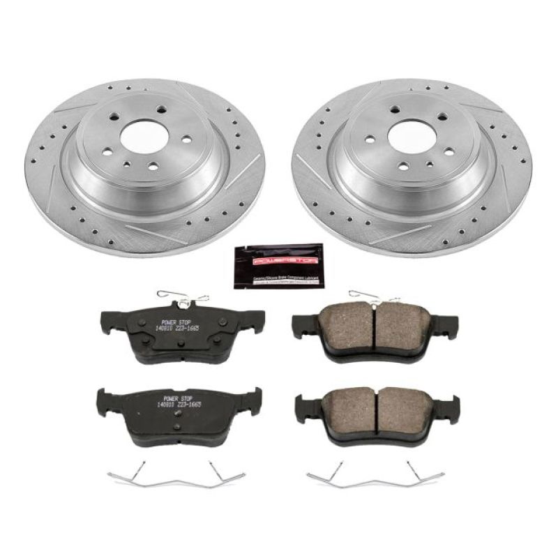 Power Stop 13 - 19 Ford Fusion Rear Z23 Evolution Sport Brake Kit - My Store