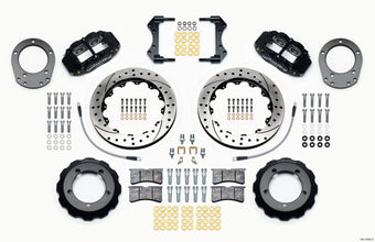 compare product Wilwood Narrow Superlite 4R Front Hat Kit 12.88in Drilled 76-77 Ford Bronco Dana 44 w/Lines