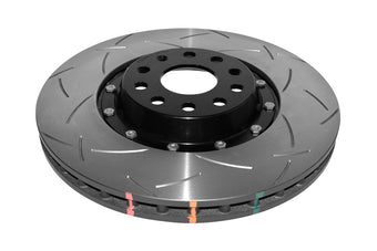 compare product DBA 12-13 Volkswagen Golf R Front 5000 Series Slotted Rotor w/Black Hat