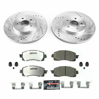 compare product Power Stop 18-19 Subaru Crosstrek Front Z26 Street Warrior Brake Kit