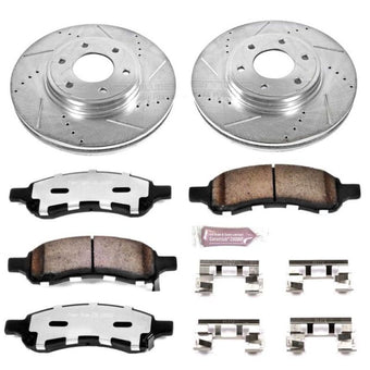 compare product Power Stop 06-09 Chevrolet Trailblazer Front Z36 Truck & Tow Brake Kit