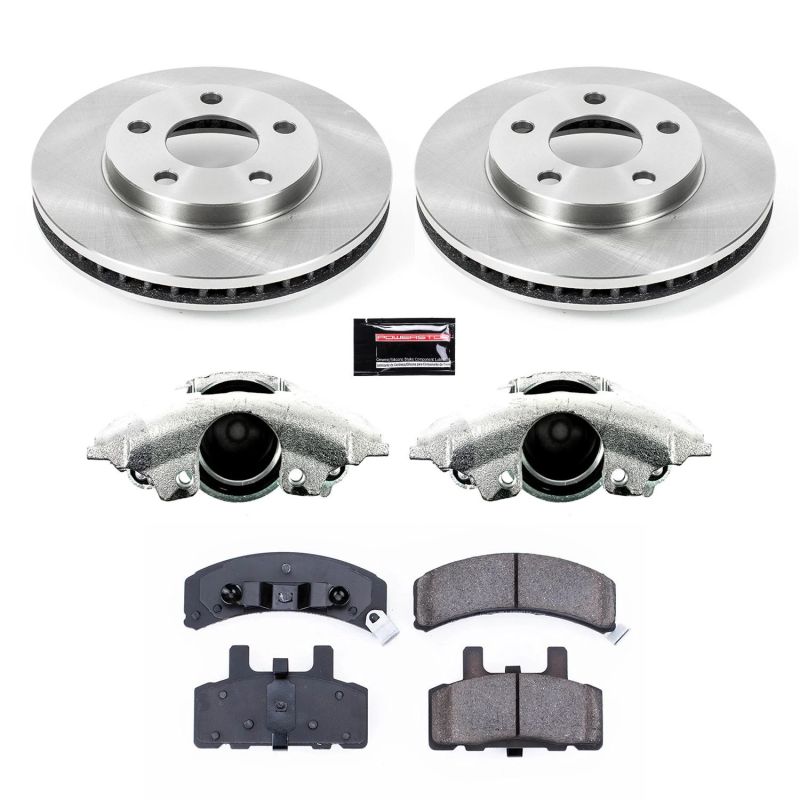 Power Stop 91 - 93 Cadillac Commercial Chassis Front Autospecialty Brake Kit w/Calipers - My Store
