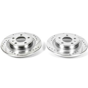 compare product Power Stop 16-19 Buick Cascada Rear Evolution Drilled & Slotted Rotors - Pair