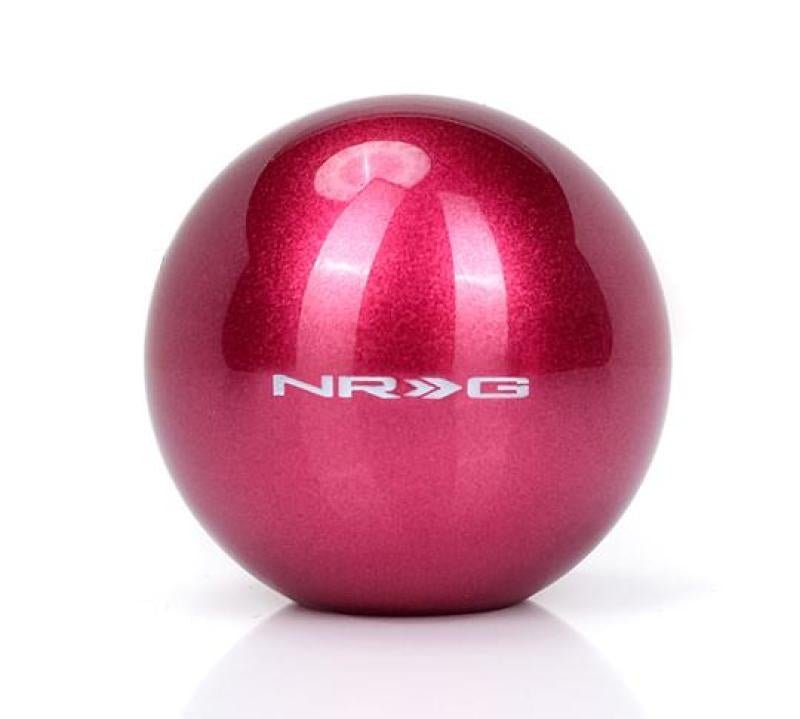 NRG Fushia Sparkly Painted Titanium Round Shifter Heavy Weight - My Store