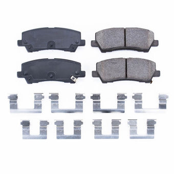 compare product Power Stop 15-19 Ford Mustang Rear Z17 Evolution Ceramic Brake Pads w/Hardware