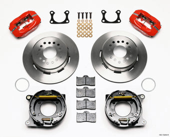 compare product Wilwood Forged Dynalite P/S Park Brake Kit Red Big Ford 2.36in Offset