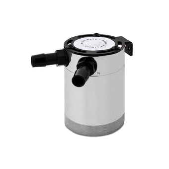 compare product Mishimoto Compact Baffled Oil Catch Can - 2-Port - Polished