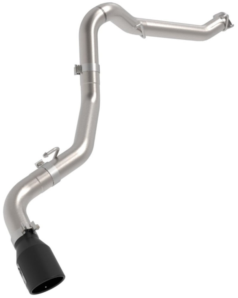 aFe 2021+ Jeep Gladiator V6 - 3.0L (td) Vulcan Series 3in 304 SS DPF - Back Exhaust System - Black Tip - My Store