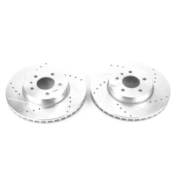 compare product Power Stop 13-18 Cadillac ATS Front Evolution Drilled & Slotted Rotors - Pair