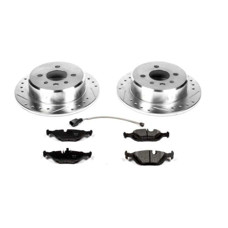 Power Stop 91 - 92 BMW 318i Rear Z23 Evolution Sport Brake Kit - My Store