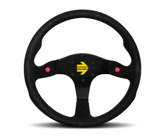 compare product Momo MOD80 Steering Wheel 350 mm -  Black Suede/Black Spokes