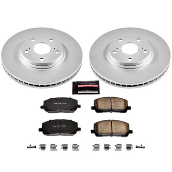compare product Power Stop 01-07 Toyota Highlander Front Z17 Evolution Geomet Coated Brake Kit