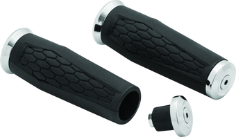 compare product Kuryakyn Hex Grips 1inch Universal Chrome