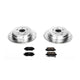 Power Stop 02 - 04 Honda Odyssey Rear Z23 Evolution Sport Brake Kit - My Store