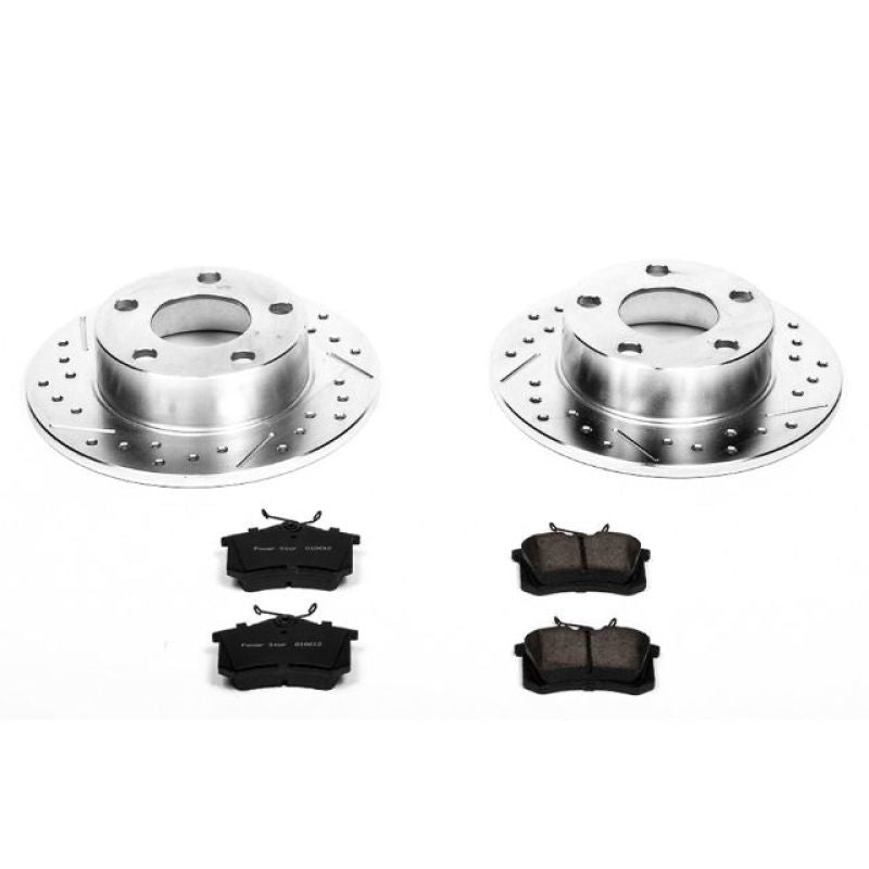 Power Stop 98 - 01 Audi A6 Quattro Rear Z23 Evolution Sport Brake Kit - My Store