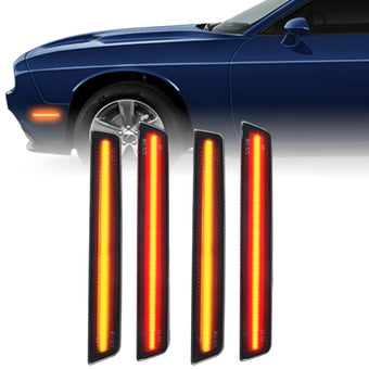 compare product Oracle 15-21 Dodge Challenger Concept Sidemarker Set - Tinted - No Paint