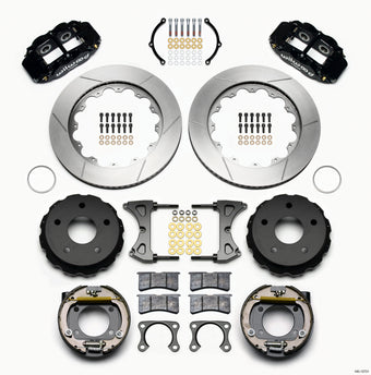 compare product Wilwood Narrow Superlite 4R Rear P-Brk Kit 14.00in Big Ford 2.00in Off Bronco 5 x 5.50