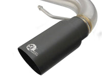 aFe MACHForce XP SS - 304 Black Tip 3.0in - 2.5in Dia Cat Back Exhaust 11 - 13 BMW 335i (E90/E92) 3.0L - My Store
