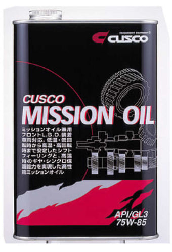 compare product Cusco Transmission OIL 75W-85 FF-MR-4WD Front 1L (Mineral NON-SYNTHETIC)