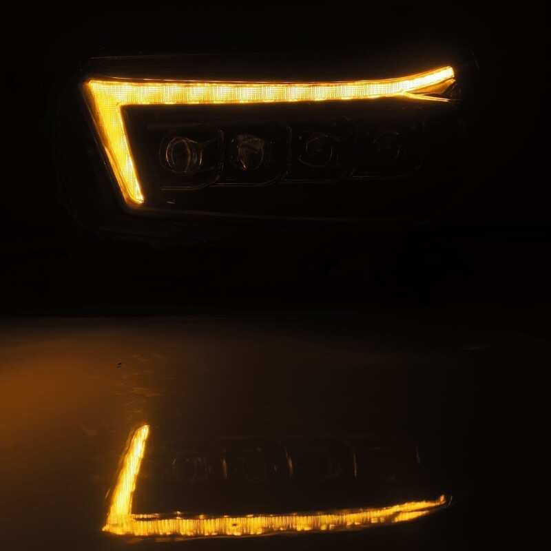 AlphaRex 10 - 13 Toyota 4Runner NOVA LED Projector Headlights Plank Style Black w/Seq Signal/DRL - My Store