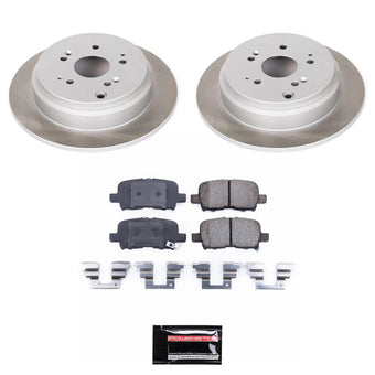 compare product Power Stop 02-04 Honda Odyssey Rear Semi-Coated Rotor Kit