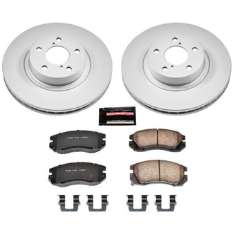 compare product Power Stop 1996 Subaru Legacy Front Z17 Evolution Geomet Coated Brake Kit