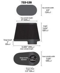 Airaid Dodge 5.9/6.7L DSL / Ford 6.0L DSL Kit Replacement Air Filter - My Store