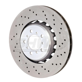 compare product SHW 15-18 BMW M3 3.0L Right Front Cross-Drilled Lightweight Brake Rotor (34112284810)