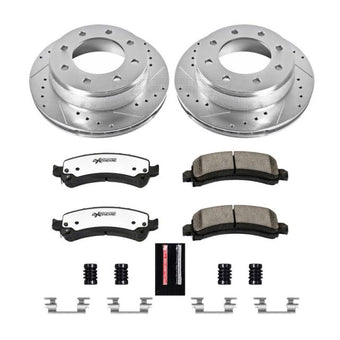 compare product Power Stop 03-17 Chevrolet Express 2500 Rear Z36 Truck & Tow Brake Kit