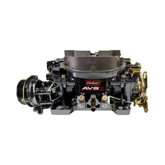compare product Edelbrock Carburetor AVS2 Series 650 CFM Electric Choke - Black Plasma Finish