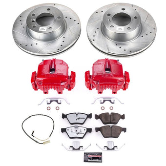 compare product Power Stop 2006 BMW 325xi Front Z26 Street Warrior Brake Kit w/Calipers